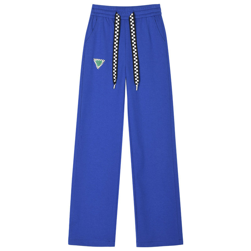 春秋2021新款加长直筒宽松阔腿裤 蒙来妮休闲裤