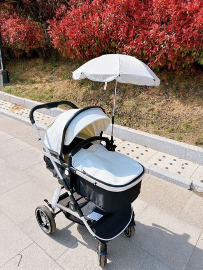 Sombrilla para cochecito de bebé, sombrilla para caminar con bebé