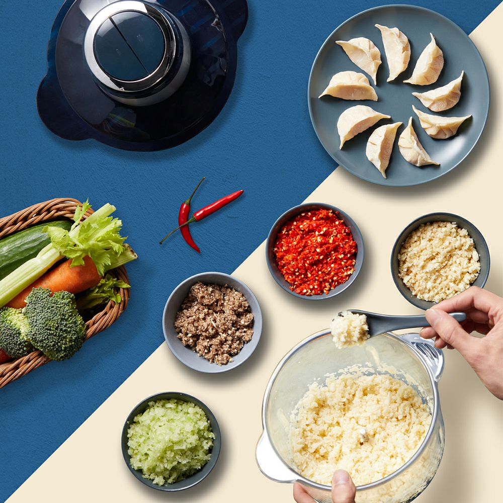 小熊悠品专卖店小熊绞肉机家用电动多功能搅拌机小型全自动打菜搅肉馅碎肉料理机1