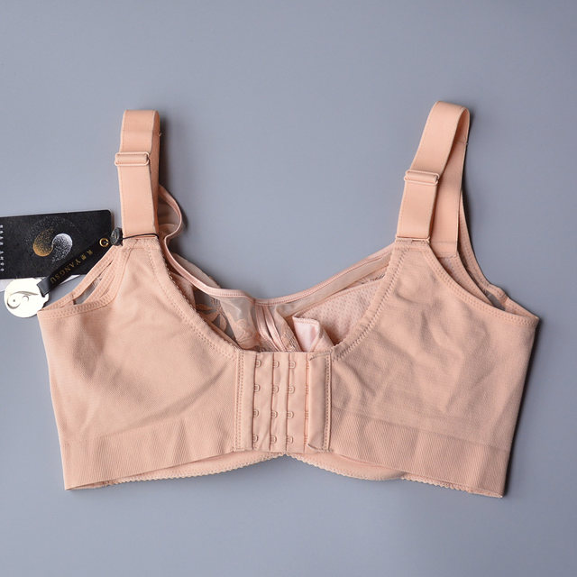 June Rose Bra 8202 Oxygen Plastic Breast Protector Massage Beads Care Thin Gathering Secondary Breast Adjustment CD Cup Bra