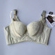 June Rose 8206 underwear medium thin BC oxygen plastic plump 5-breasted push-up anti-sagging soft steel ring adjustable bra