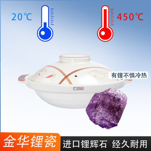 金华锂瓷新款陶瓷浅煲黄焖鸡砂锅鱼香鱼头煲面筋煲牛排煲商用酒店 - 图1