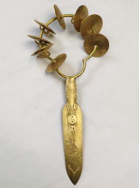 贵州师公法器师刀纯铜