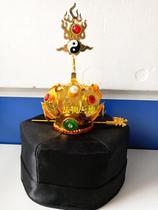 Daoist supplies Taoist cloister son-towels Towels Nine Liang Towels Hexagon Hat Gossip Cap Lotus Crown Flame Crown