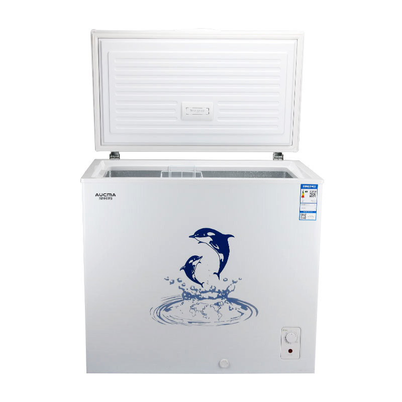 aucma /澳柯玛家用商用速冻小冰柜 奕尚电器冷柜
