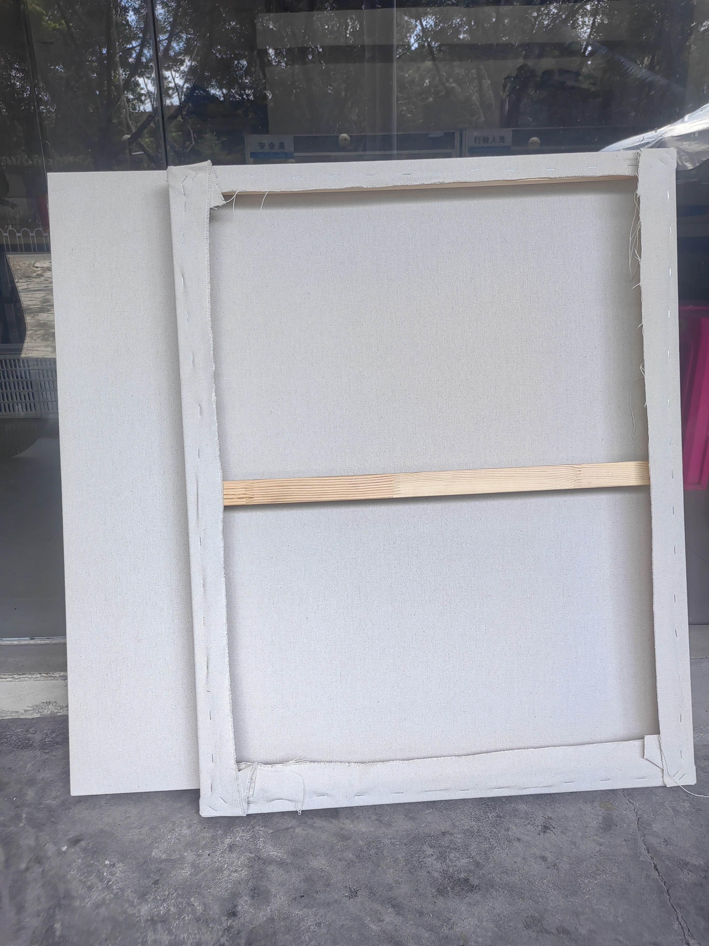 棉麻坯布框中粗纹厚框油画框未刷胶刺绣亚麻胚布框大尺寸可定制,淘宝优惠券,粉丝福利购,淘宝优惠卷