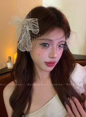 万圣节暗夜风化妆派对面罩发夹