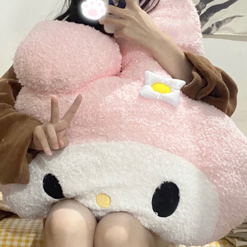 美乐蒂库洛米女生睡觉公仔抱枕 笑笑玩具毛绒布艺类玩具