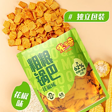 【4袋】新品米多奇花椒锅巴480g[5元优惠券]-寻折猪