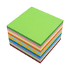 Mantic square handmade origami colored paper cardboard