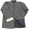 Ruifuxiang Chinese style men's cotton coat with buckle retro