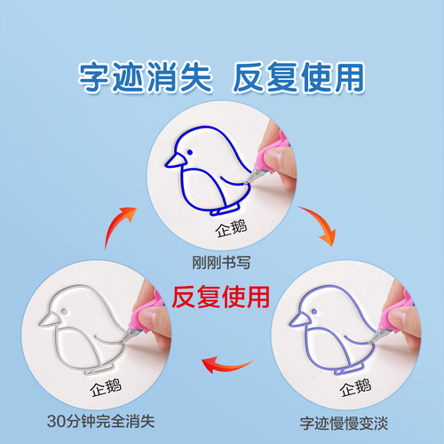 儿童凹槽绘画本控笔训练幼儿园画画本控笔字帖学前班练字帖入门涂色书绘本宝宝简笔画图画本描摹本临摹套装中班小班两岁描绘本启蒙 - 图3