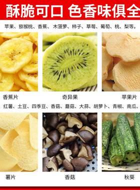 旭众多功能油炸机炸薯片香蕉片果蔬片商用型不锈钢真空油炸炉设备