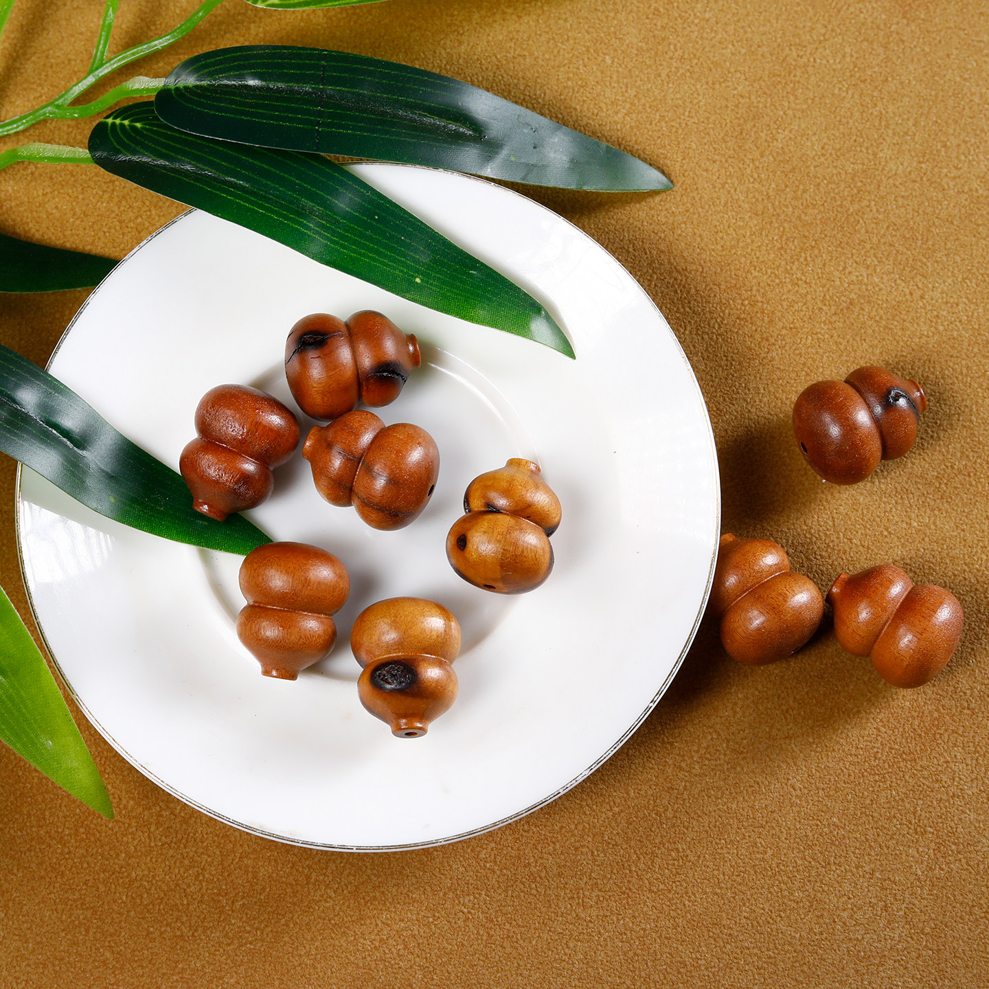 天然雷击枣木葫芦手工配件diy项链钥匙扣吊坠挂件福禄实木配饰,淘宝优惠券,粉丝福利购,淘宝优惠卷