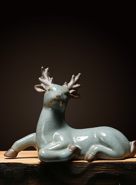 陶瓷小摆件鱼缸装饰品茶宠花宠