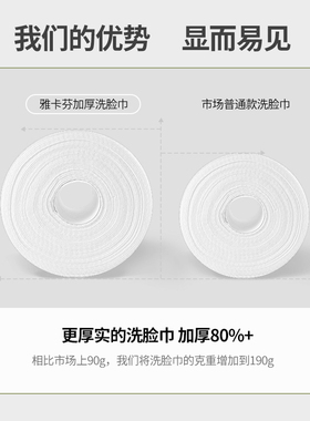 洗脸巾一次性美容院专用卸妆棉