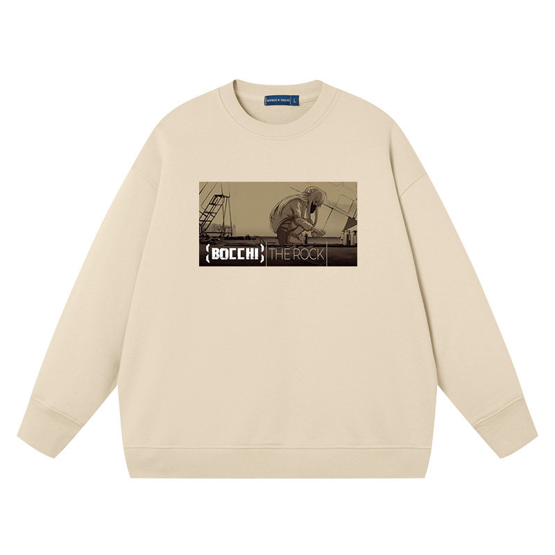 动漫孤独摇滚周边山田凉联名圆领卫衣男女秋冬二次元打底衫衣服,淘宝优惠券,粉丝福利购,淘宝优惠卷