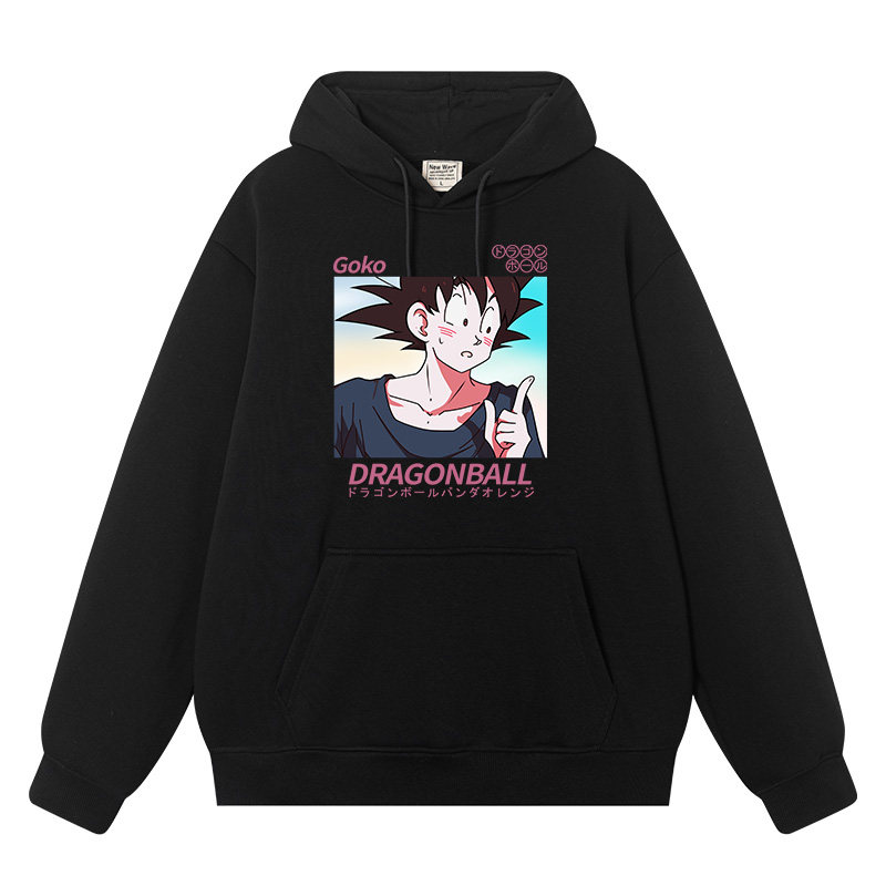 七龙珠孙悟空琪琪情侣装衣服衣服二次元搞笑秋冬加绒连帽卫衣男,淘宝优惠券,粉丝福利购,淘宝优惠卷