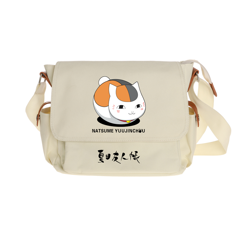豆小萌夏目友人帐猫咪老师周边书包娘口三三动漫背包单肩包斜挎包,淘宝优惠券,粉丝福利购,淘宝优惠卷