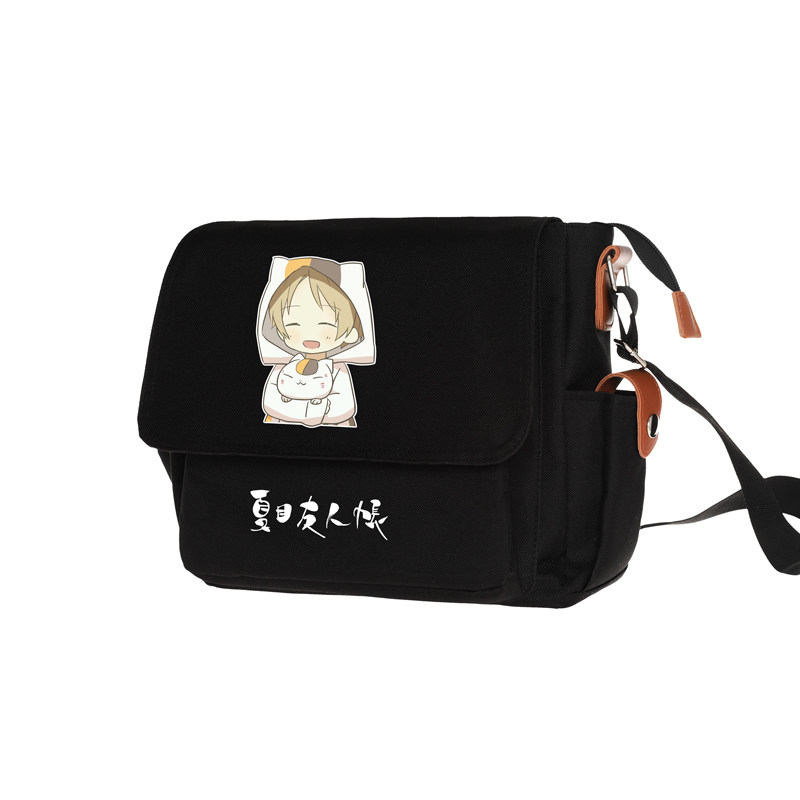 豆小萌夏目友人帐猫咪老师周边书包娘口三三动漫背包单肩包斜挎包,淘宝优惠券,粉丝福利购,淘宝优惠卷