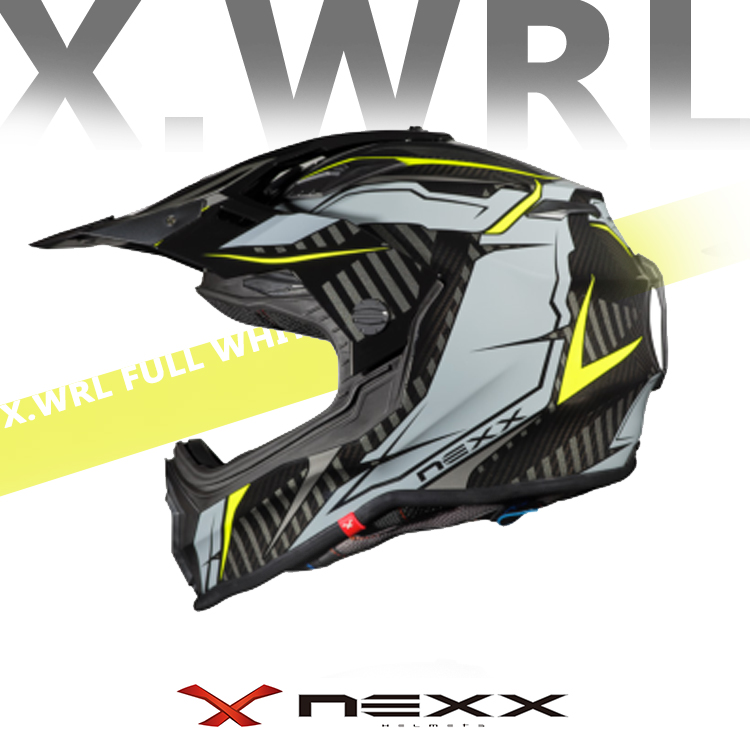 小白同学葡萄牙NEXX新湾流X-PRO WRL碳纤维Enduro进口越野拉力盔-图0