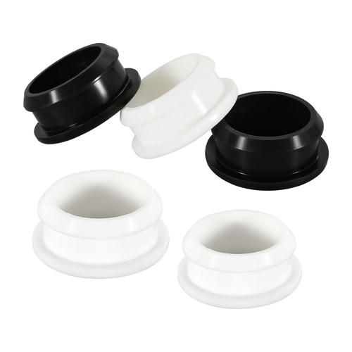 硅胶倒扣双面护线圈工字型电线过线套弹性密封圈卡扣护套穿线胶塞 - 图3