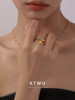Dopamine Ring Girl Love Smiley Index Finger Ring