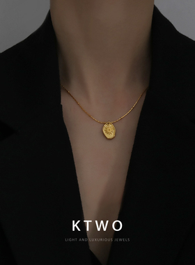 法式轻奢欧美风时尚气质锁骨项链女韩版简约新款网红潮小众冷淡风