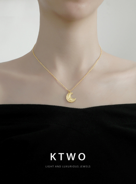 韩国新款时尚气质INS潮金色项链