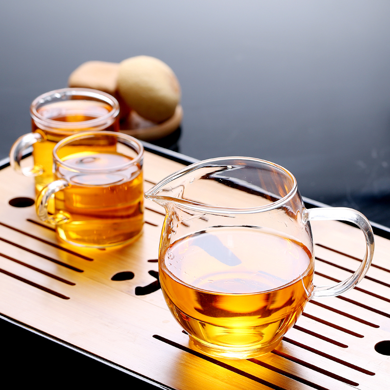 功夫茶具配件零配 玻璃公道杯 加厚 耐热玻璃茶海分茶器 茶滤茶漏,淘宝优惠券,粉丝福利购,淘宝优惠卷