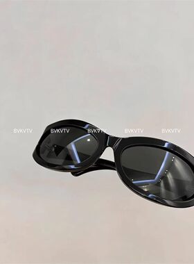 新品25FW复古猫眼发箍太阳护目镜