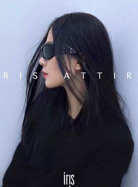 飞行员发箍墨镜未来感太阳眼镜女