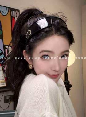 26FW发箍墨镜显脸小太阳镜女