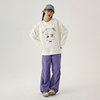 Princess Nono S1N junior high school student college style round neck sweatshirt for women spring new youth Korean style pullover top