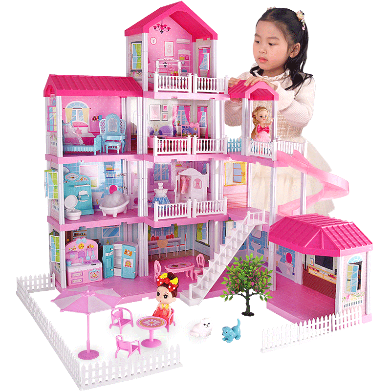 公主屋女孩过家家卧室玩具仿真模型 萌萌达玩具过家家玩具