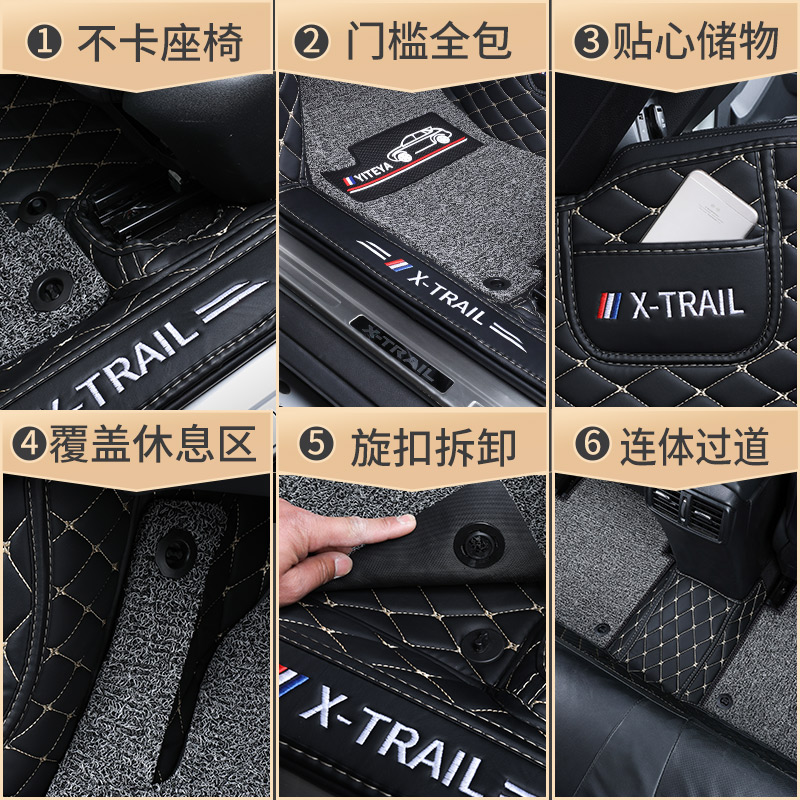 2017款吉普指南者200T自动臻享版17年jeep家享丝圈全包围专用脚垫