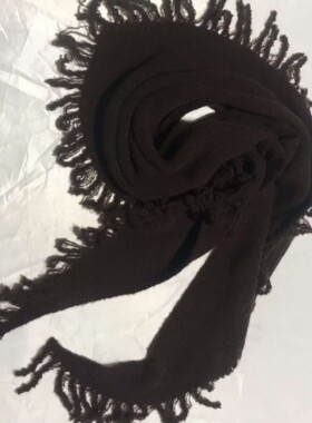 流浪风马海毛春秋冬三角形披肩