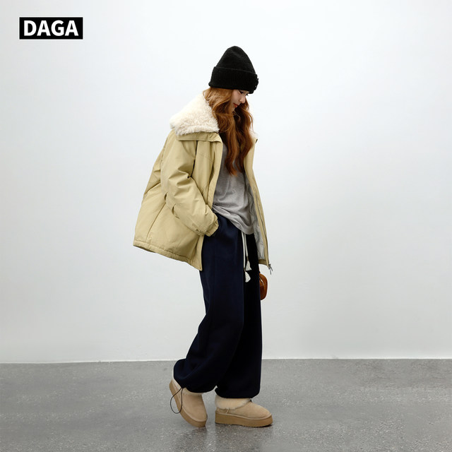 Daga Korean style fashionable parka down jacket for women winter