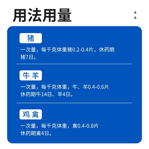 Национальная стандартная ветеринарная медицина для ветеринарного использования Абендазол Таблетки Свинья, крупный рогатый скот, овца, курица, утка, гусь, медицина дегермии, флуки, аскари, линейный ленточный червем