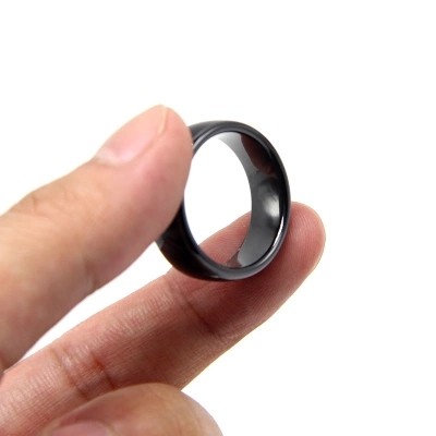 NFC smart access card ring ICID card ring elevator fingerprint lock high black technology traffic ring waterproof