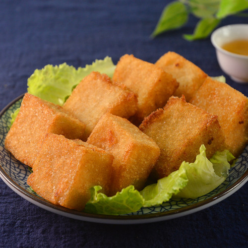 菜粿萝卜糕生制泉州安海白塔菜头粿福建闽南特色小吃菜果1000g - 图0