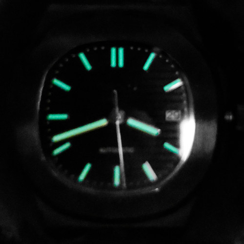 无logo男士机械手表41MM玫金色鹦鹉螺款式蓝宝石玻璃搭载NH35机芯 - 图1