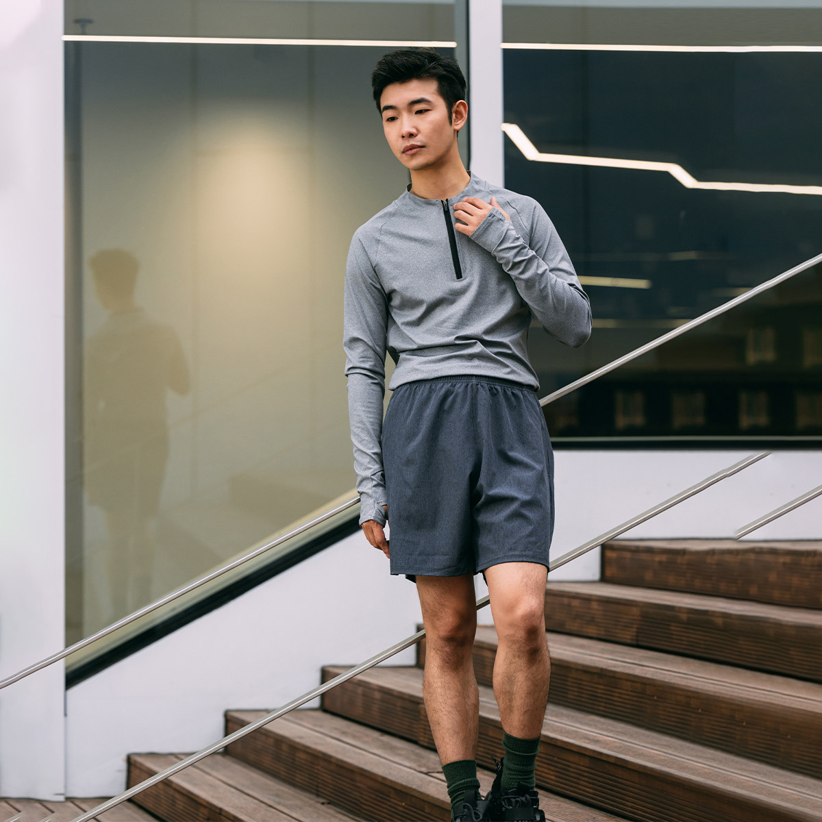 舞蹈练功服男运动速干衣现代舞上衣修身长袖t恤成人胡沈员C228,淘宝优惠券,粉丝福利购,淘宝优惠卷