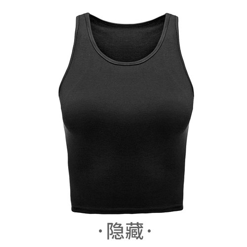 S-31舞蹈服女夏装跳舞练功服运动背心薄款高腰古典现代舞原创新款 - 图3