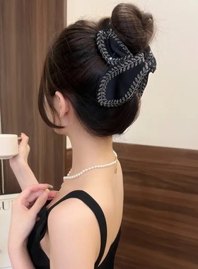 麦穗鲨鱼夹小众设计感发饰