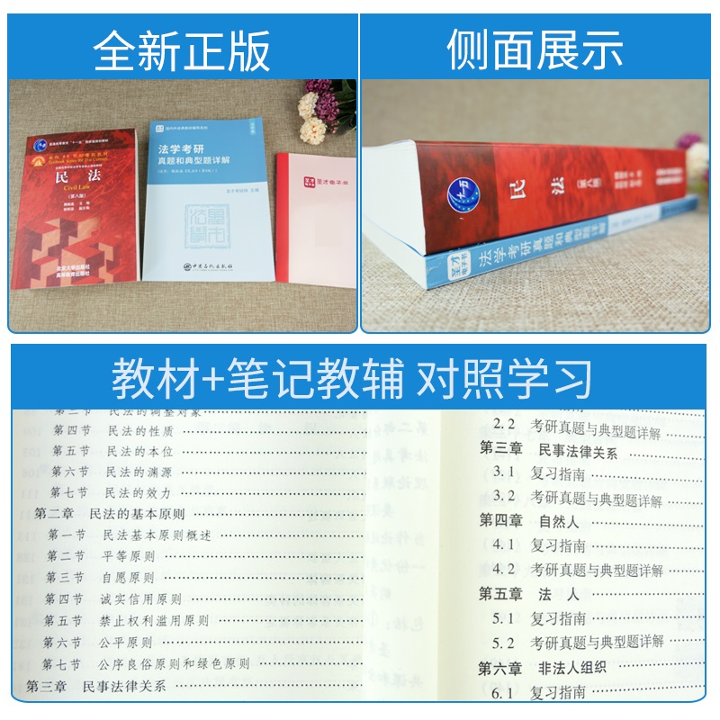 备考2025魏振瀛民法第八版第8版教材考研真题和典型题含2023年真题答案详解法学考研专业课系列配套用书含电子书正版图书圣才教辅-图1