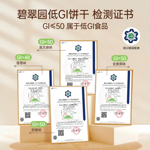 低GI全麦饼干粗粮卡脂肪代餐减无添蔗糖脂压缩解馋孕妇早餐零食品 - 图1