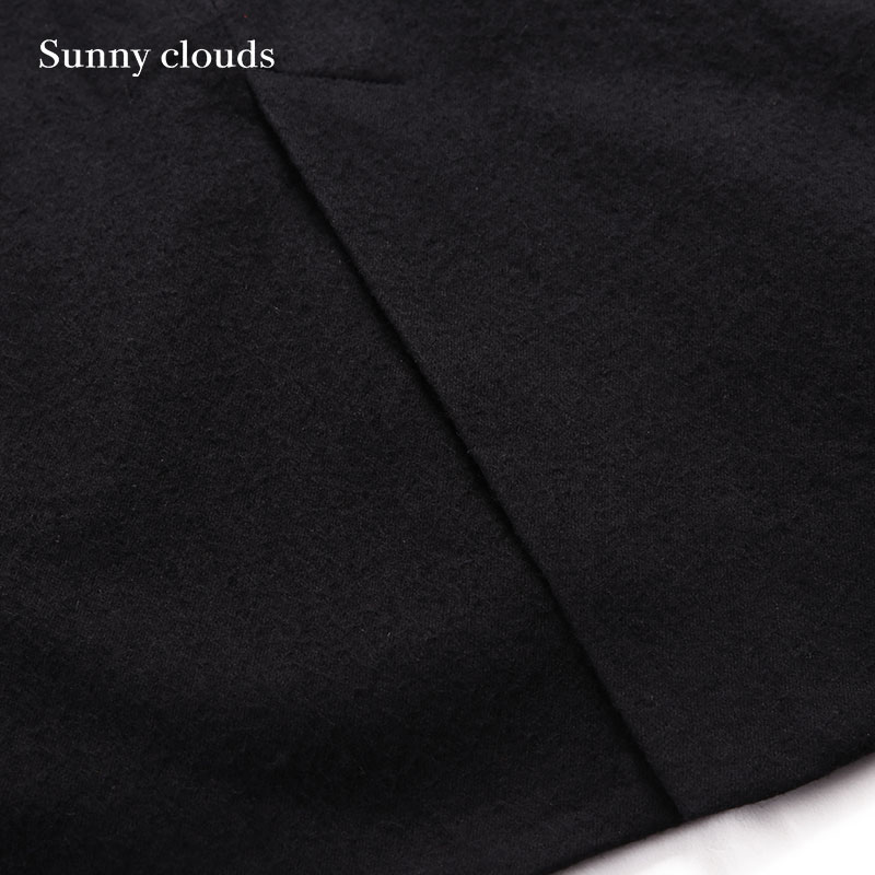 Sunny clouds Shuttle Notes日本面料女式棉毛塌肩宽松缩绒大衣 - 图3