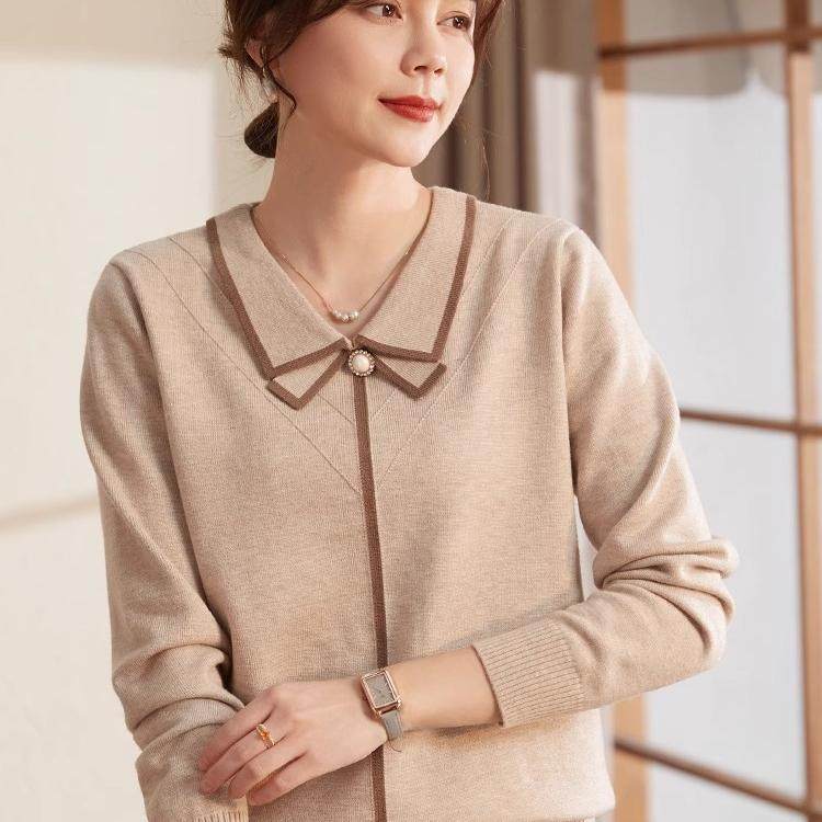 妈妈秋冬本命年红色毛衣2025新款内搭打底小衫中老年女针织衫上衣,淘宝优惠券,粉丝福利购,淘宝优惠卷