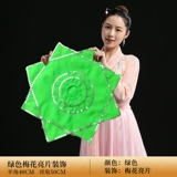 Носовой платок Цветочный танец два двух Плаза танцевать красные тестирование носового платка